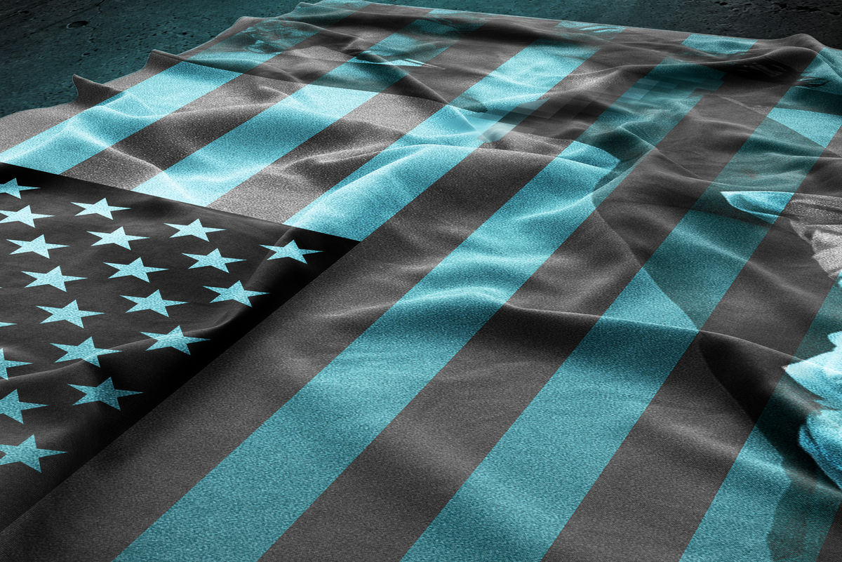 Lady Liberty // Flag