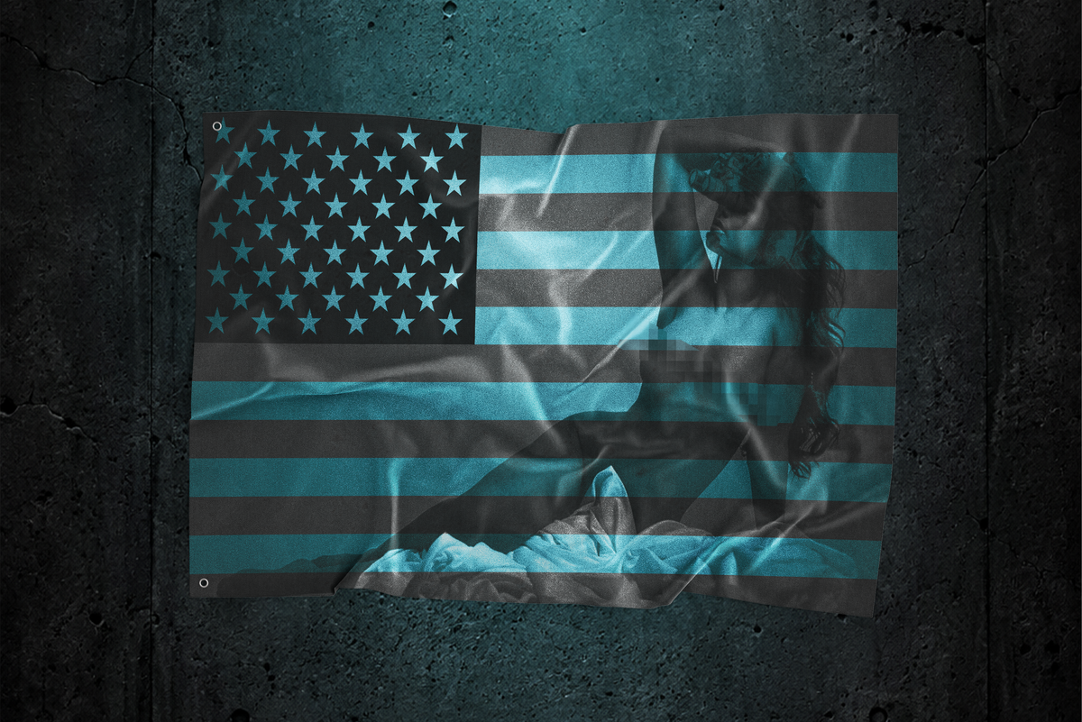 Lady Liberty // Flag