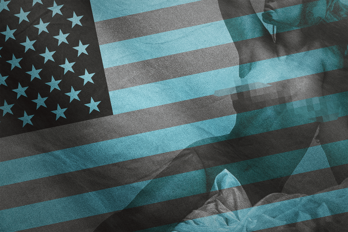 Lady Liberty // Flag